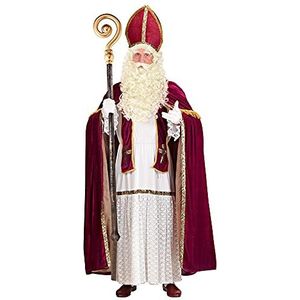 WIDMANN MILANO PARTY FASHION - Aartsbisschoppelijk kostuum, tuniek, riem, ster, cape, mijter, kerstman, themafeest, carnaval