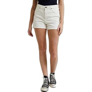 Lee Carol Shorts voor dames, Marmer Wit