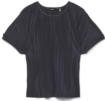 VERO MODA Vmaurora Ss O-hals Jrs Ga Vmaurora Ss T-shirt met ronde hals Jrs Ga dames (1 stuk), marineblauw blazer, XL