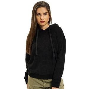 Urban Classics hoodie dames, zwart (00007)