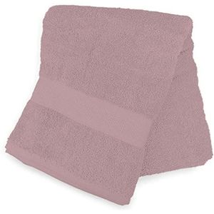 Soleil d'ocre, Lagune Badhanddoek, katoen, 500 g/m², roze, 100 x 140 cm