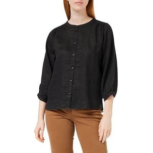 Part Two Persilles Regular fit 3/4 Sleeve Shirt Femme, Noir, 46