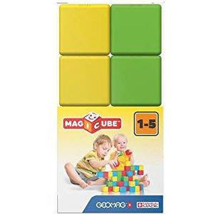 Geomag MagiCube GM147 speelgoedblok – speelgoedbouwstenen (meerkleurig, 8 stuk(s), vierkant, uniform, kinderen, jongens/meisje)