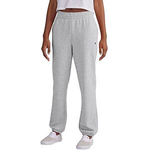 Champion Powerblend Boyfriend Sweat Pant Trainingsbroek voor dames, Oxfordgrijs