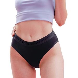 The Female Company Period Panty Slip 2.0 - Culotte Menstruelle en Coton Bio - Slip Absorbante Menstruation pour Femmes - Slip pour Règles Ultra Absorbante - Lavable et Réutilisable