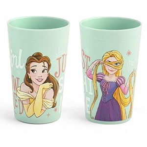 Lulabi Disney Princess Bicchiere Bimba in Polipropilene 28 cl