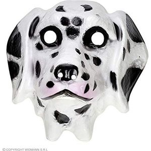 Kunststof masker voor kinderen, Dalmatiërs, dieren, oogmaskers en bekleding voor maskerbal