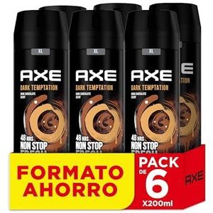 AXE Deodorant Bodyspray Dark Temptation - 6 x 200ml