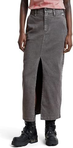 G-STAR Jupe mi-crayon pour femme, Gris (Granite D25237-d730-1468), 31W