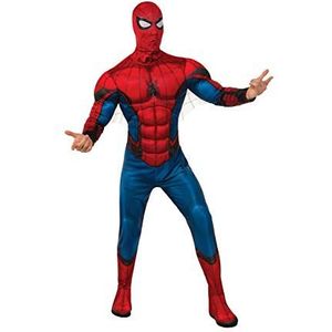 Rubie's Officieel Marvel Spider-Man Far From Home Spiderman kostuum voor volwassenen, blauw en rood, maat XL
