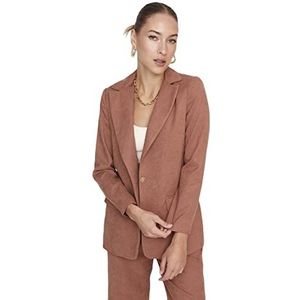 TRENDYOL Blazer - bruin - regular, camelkleuren, 36, Camelkleuren