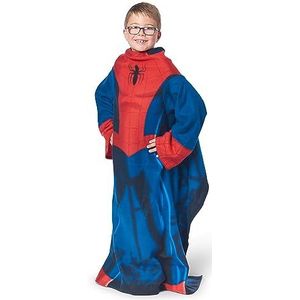 Northwest Spider Man knuffeldeken met mouwen, 121,9 x 121,9 cm