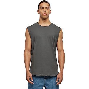 Urban Classics - Open Edge Mouwloos shirt Grijs