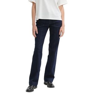 TOM TAILOR Jean droit Alexa pour femme, 10115 – Clean Rinsed Blue Denim, 33W / 32L