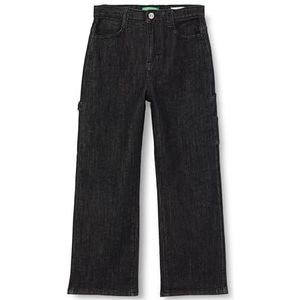 United Colors of Benetton Jeans enfants et adolescents, Noir Denim 700, 140