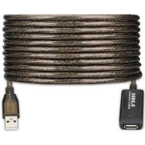 EWENT EW1021 USB 10 meter A/M A/F USB 2.0 Versterkerkabel