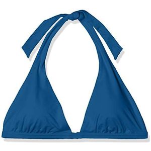 Masquenada Effen bikinitop voor dames, Blauw (Petrol 1804)