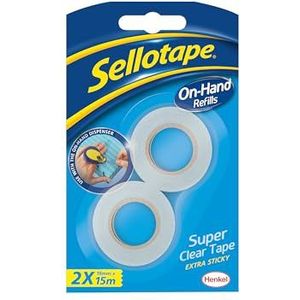 Sellotape Navulverpakkingen 18 mm x 15 m