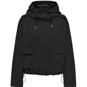 ONLY Onlmamba Life Short Parka Jacket Cc Otw Damesjas, zwart., S