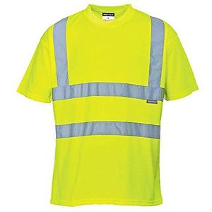 Portwest T-Shirt met hoge zichtbaarheid, maat: 6XL, kleur: geel, S478YER6XL