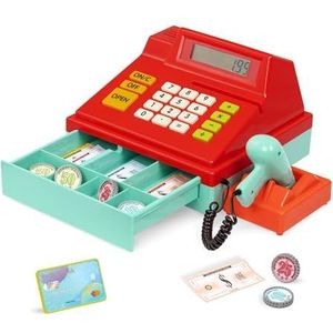 Battat - Toy Cash Register met scanner, 062243445215