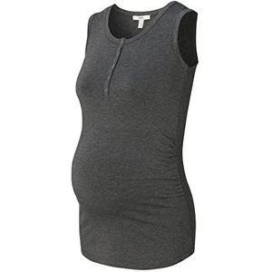 ESPRIT Maternity dames t-shirt zonder mouwen, antraciet - 019