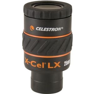 Celestron 93426 X-Cel LX-serie Oculair, 31,75 mm, 25 x 25 mm (zwart)