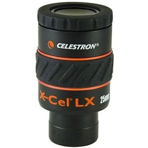 Celestron 93426 X-Cel LX-serie Oculair, 31,75 mm, 25 x 25 mm (zwart)