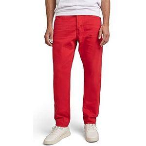 G-STAR RAW Drievoudige jeans, rechte snit voor heren, rood (Acid Red Gd D300-D830), 31 W/32 L, rood (Acid Red Gd D300-D830)