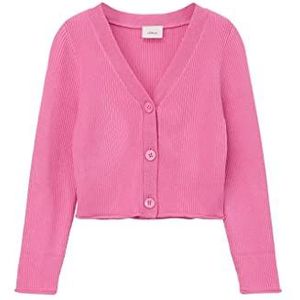 s.Oliver Trui cardigan voor meisjes en meisjes, kleur: roze, 92-98, Kleur: roze.