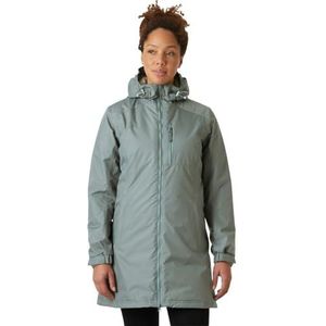 Helly Hansen W Long Belfast Winterjas Shell Damesjas, 485 CACTUS GRIJS