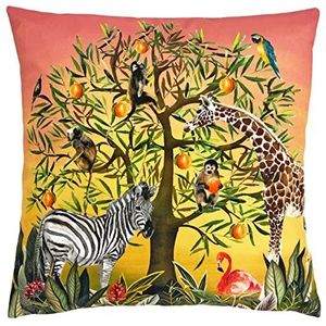 Evans Lichfield Tree of Life polyester buitenkussen, meerkleurig