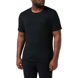 Sloggi Go Shirt O-hals Regular Fit Herenondergoed, zwart.