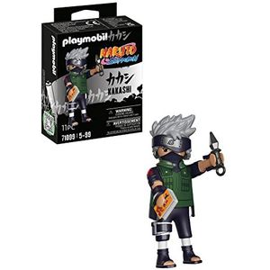 Playmobil 71099 Kakashi – Naruto – helden uit de anime-serie – voor het naspelen van legendarische scènes of het uitvinden van nieuwe verhalen – vanaf 5 jaar