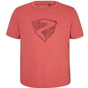 Ziener Functioneel T-shirt voor fiets, outdoor, sport, ademend, sneldrogend, mouwloos, uniseks, kinderen, 1 stuk, Roze stof, 176