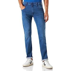 Replay Anbass Forever Blue herenjeans, 009 medium blauw, 34 W/30 L, 009 Medium Blue