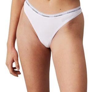 Calvin Klein 3 stuks string (Low-rise) 000qd5209e string voor dames, Veelkleurig (Nightshade/Lilac Sugar/Wit)