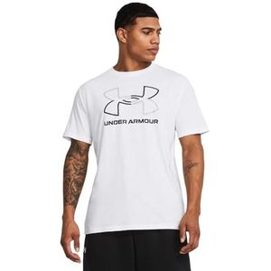 Under Armour Global Foundation T-shirt met korte mouwen voor heren, wit/zwart