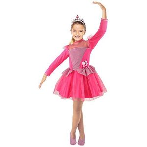 Ciao - Barbie Prinses ballerina kostuum voor meisjes origineel (maat 5-7 jaar), roze, 11660.5-7