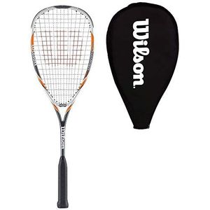 Wilson Squash Rackets Uniseks Volwassenen, Zwart, One Size