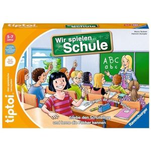 Ravensburger Tiptoi® spel 00123 - Wij spelen op school - Ravensburger spel vanaf 5 jaar voor 1-4 spelers, beleef een complete schooldag