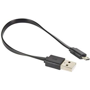 AV: Link, korte micro-USB-kabel voor synchroniseren en opladen, 20 cm
