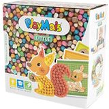 PlayMais Mozaïek Little Forest knutselset voor meisjes en jongens vanaf 3 jaar + | 2300+ onderdelen & 6 mozaïeksjablonen met bosdieren | stimuleert creativiteit en motoriek