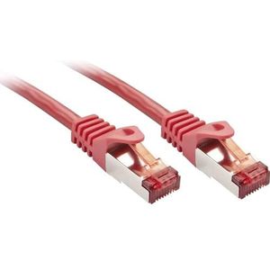 LINDY Netwerkkabel Basic Cat.6 S/FTP, rood, 5m
