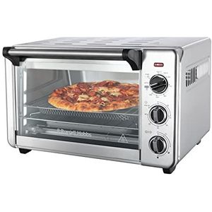 Russell Hobbs, Elektrische oven, airfryer: AirFry-technologie voor het bruinen van levensmiddelen, 1500 W, inhoud 12 l: pizza 30 cm, grill, toast, warmhoudfunctie, timer 60 min, 26680-56