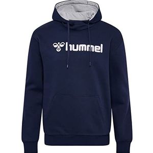 hummel hmlMOVER Sweat à capuche en coton, bleu marine, taille 2XL