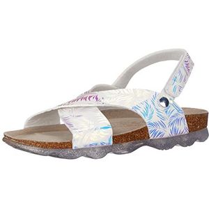 superfit Jellies Chausson, Blanc/ARGENTÉ 1000, 27 EU Fille