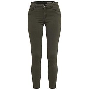 VERO MODA Vmseven Shape Mr S ANK Zip Noos Dames Slim Fit Jeans, groen (Peat Peat), 22W x 32L, groen (Peat Peat).