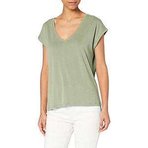 Vero Moda Vmfilli Ss T-shirt met V-hals voor dames, Woestijn Sage