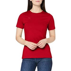Erima Teamsport T-shirt, dames, rood, FR: 48 (Fabrikant maat: 46)